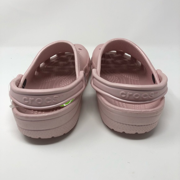 cotton candy oatmeal crocs